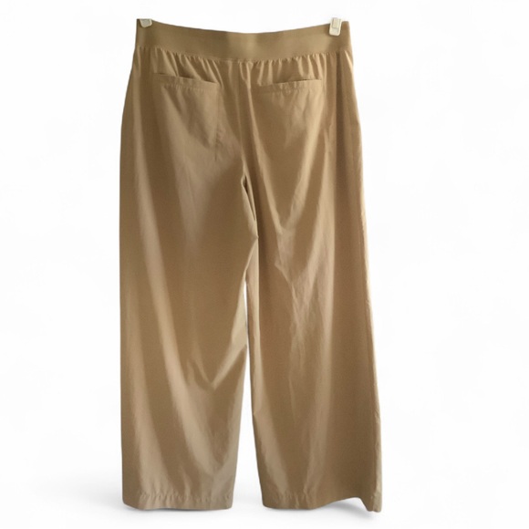 Athleta Camel Wide Leg Pants - Picture 4 of 11